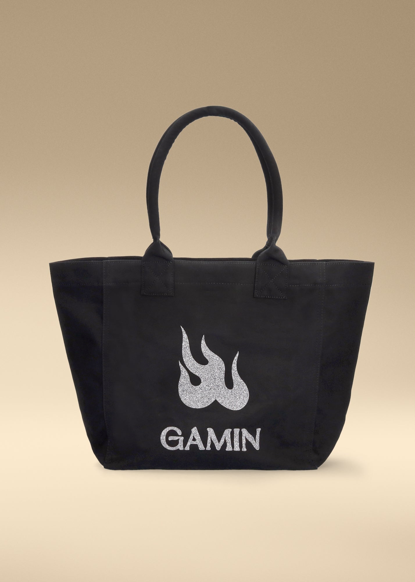 Canvas Gamin Bag Black