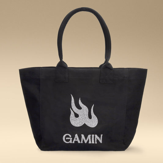 Canvas Gamin Bag Black