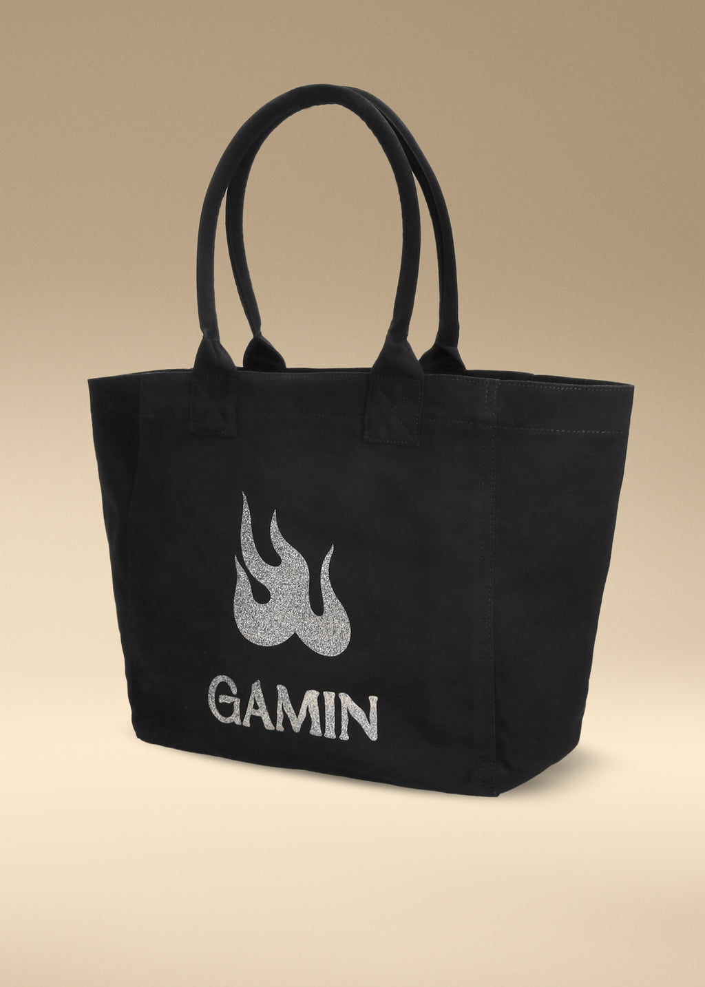 Canvas Gamin Bag Black
