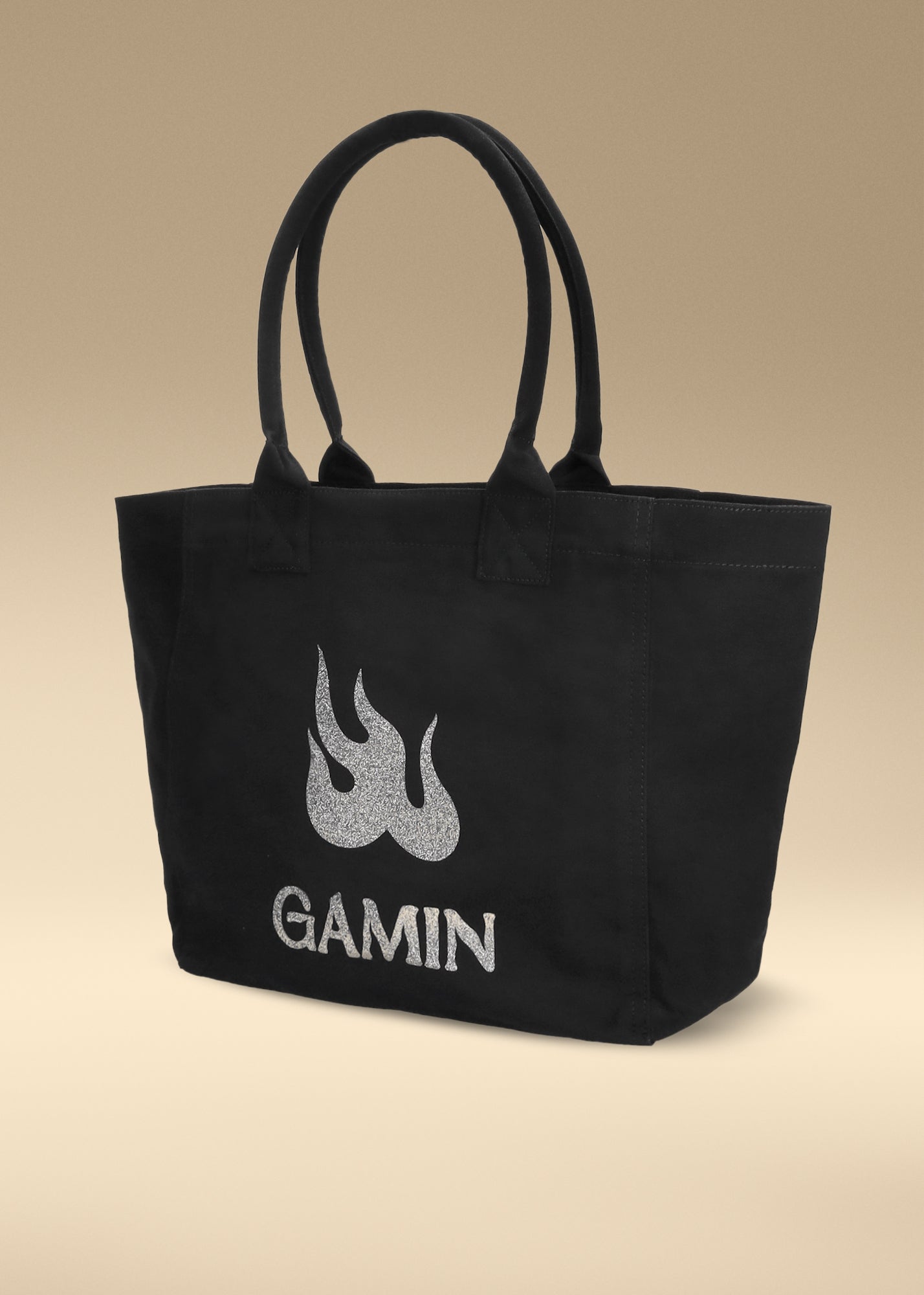 Canvas Gamin Bag Black